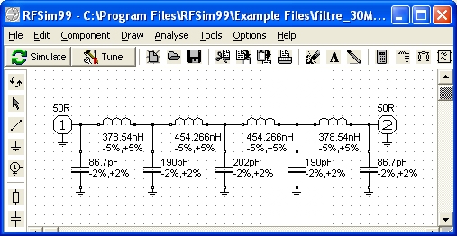 3 5 MHZ 30 MHz HF Filtre Passe-bas LPF 100 W Pour Radios à